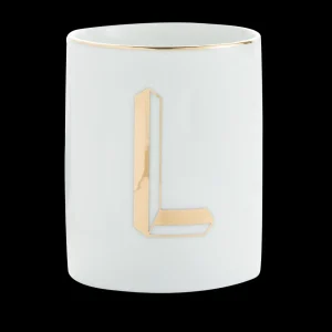 Bitossi Home Bicchiere Lettera L- Accessori