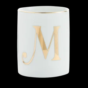 Bitossi Home Bicchiere Lettera M- Accessori