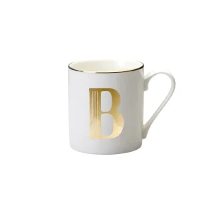 Bitossi Home Mug Lettera B H 9,3 O 8,6 Cm- Tazze E Tazzine