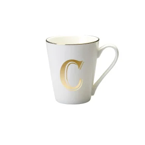 Bitossi Home Mug Lettera C 11 O 8,7 Cm- Tazze E Tazzine