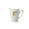 Bitossi Home Mug Lettera F 11 O 8,7 Cm- Tazze E Tazzine