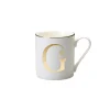 Bitossi Home Mug Lettera G 9,3 O 8,6 Cm- Tazze E Tazzine