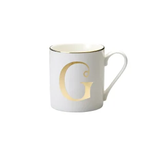 Bitossi Home Mug Lettera G 9,3 O 8,6 Cm- Tazze E Tazzine