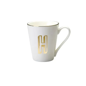Bitossi Home Mug Lettera H 10,3 O 8,7 Cm- Tazze E Tazzine