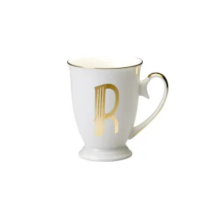 Bitossi Home Mug Lettera R 11 O 8,7 Cm- Tazze E Tazzine