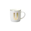 Bitossi Home Mug Lettera U 8,6 O 9,2H Cm- Tazze E Tazzine