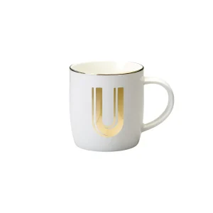 Bitossi Home Mug Lettera U 8,6 O 9,2H Cm- Tazze E Tazzine