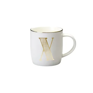 Bitossi Home Mug Lettera X 8,6 O 9,2H Cm- Tazze E Tazzine