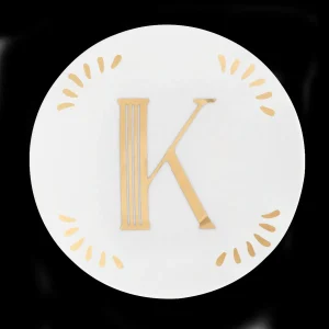 Bitossi Home Piattino Lettera K- Accessori