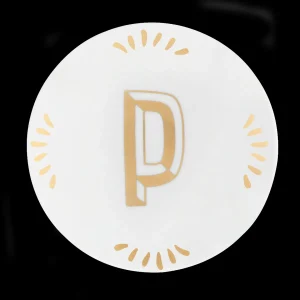Bitossi Home Piattino Lettera P- Accessori