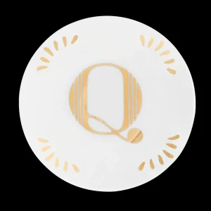 Bitossi Home Piattino Lettera Q- Accessori