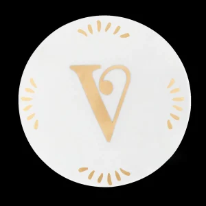 Bitossi Home Piattino Lettera V- Accessori