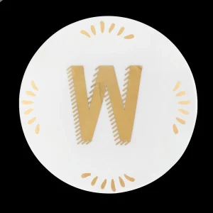 Bitossi Home Piattino Lettera W- Accessori