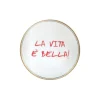 Bitossi Home Piatto La Vita E Bella!- Piatti
