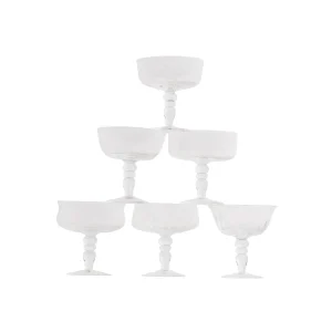 Bitossi Home Set 6 Coppette Forme Assortite - Texture Trasparente- Piatti E Coppe