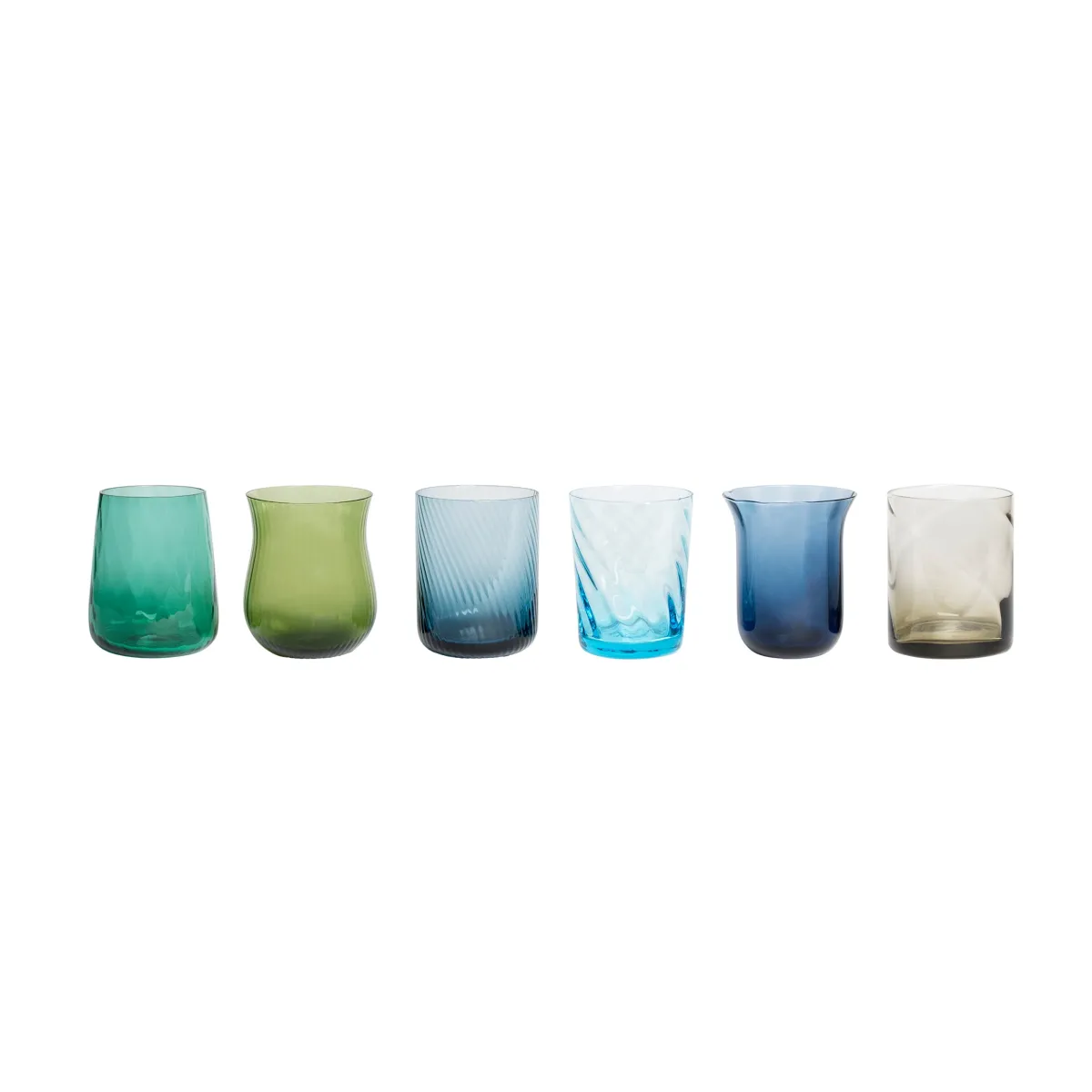 set__tumbler__texture_nua_0-1.webp Bitossi Home Set 6 Tumbler - Texture Nuances Blu/Verde- Bicchieri