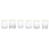 Bitossi Home Set 6 Tumbler Forme Assortite- Bicchieri
