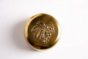 Bitossi Home Tris Scatoline Ottone Decoro Frutta- Accessori