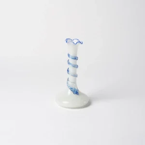 Bitossi Home Vasetto Con Decoro Azzurro- Vasi