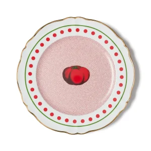 Bitossi Home Vassoio Rotondo Pomodoro- Vassoi E Alzate